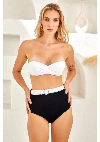 Dolgulu Straplez Bikini Takım 254242 modelleri