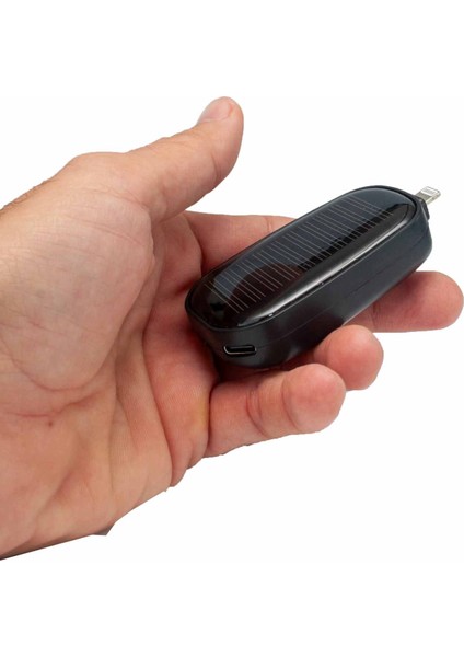 Güneş Enerjili Mini Powerbank (1200MAH) – iPhone Için Şarj Krizine Son! fırsatları