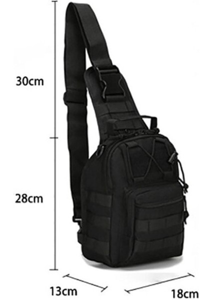 Hafif ve dayanıklı çok amaçlı taktik çanta, günlük kullanım için ideal siyah tasarım fiyatları