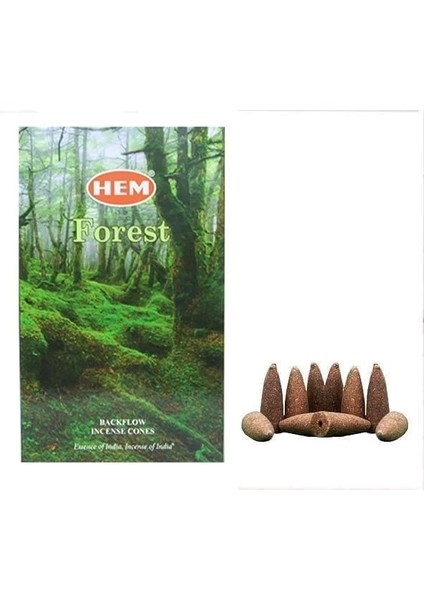 Forest Back Flow Cones 10'lu