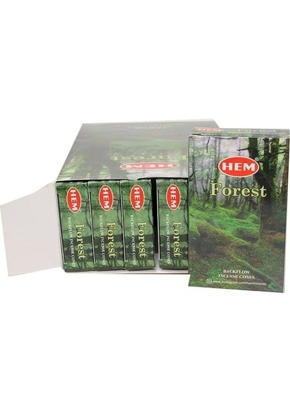 Forest Back Flow Cones 10'lu