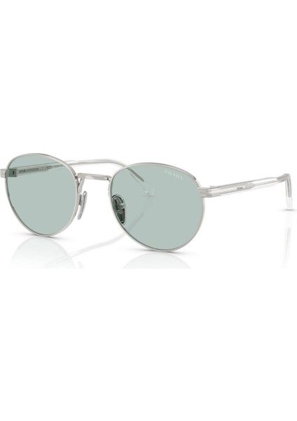 Pr B51S 1BC40N 53 Unisex Oval Gri Metal Güneş Gözlüğü