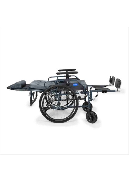 954LGC-46 Lux Alüminyum Sırtı Yatar Baldır Destekli Tekerlekli Sandalye modelleri