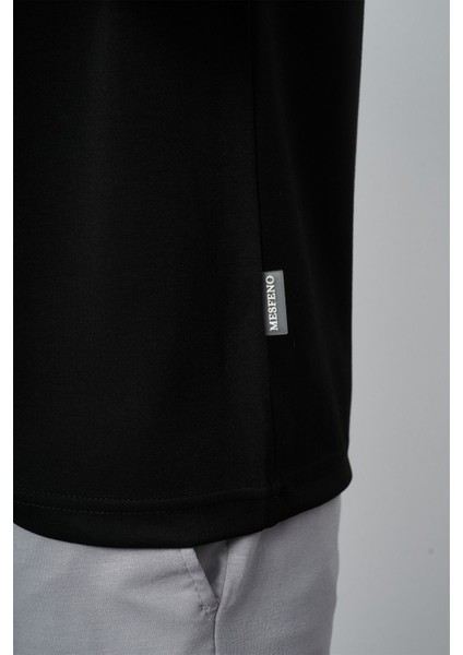 Modal Kumaş Regular Fit Sıfır Yaka T-Shirt
