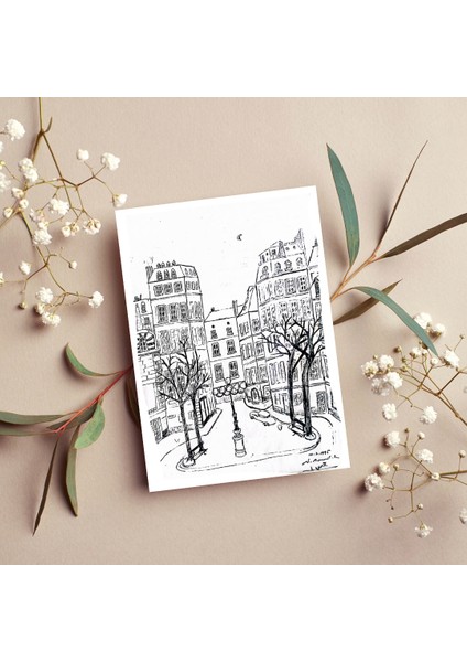 Kışın Büyüsü Kartpostal 3 Adet