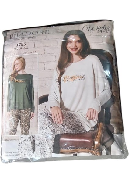 2025 Yeni Sezon Uzun Kollu Pijama Takımı