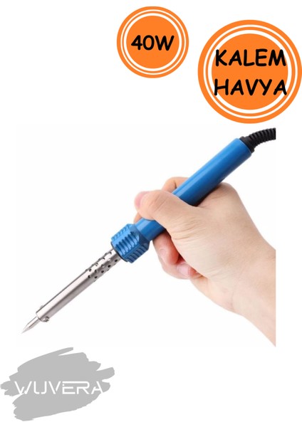 Profesyonel Kalem Havya Lehim Makinesi 40 W – Elektronik ve Tamirat Işleriniz Için Üstün Performans!