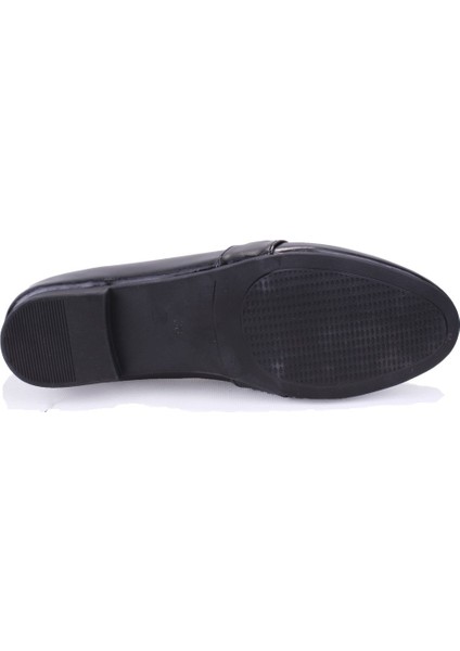 DZA07-8692109 Siyah Günlük Kadın Babet Ayakkabı fırsatları