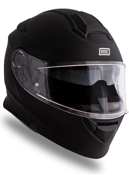 Delta Basic Siyah Çene Açılır Kask