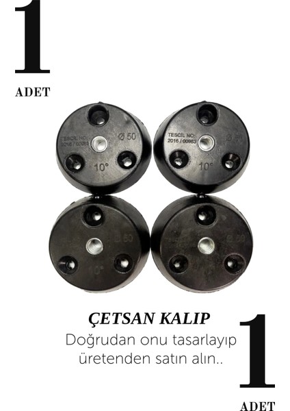 10° Açılı Zigon ve Orta Sehpa Ayak Bağlantı Aparatı 1 Adet | Patentli ve Üstün Kalite Tasarım