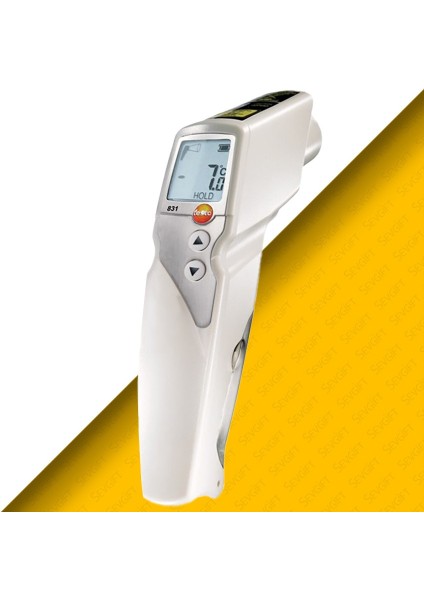 Testo 831 Gıdalar İçin Çift Lazerli Kızılötesi Termometre 210 °c