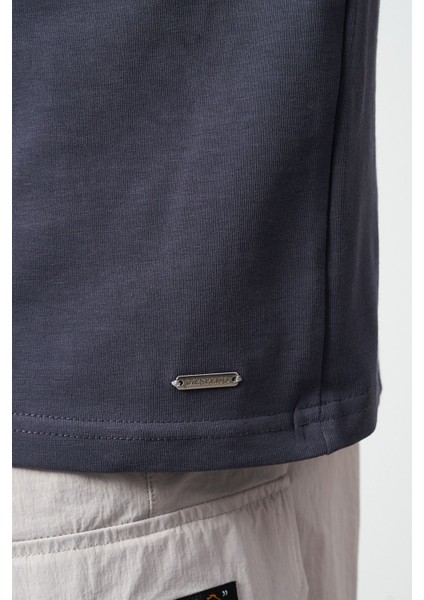 Oversize Dikiş Detaylı Premium Basic T-Shirt