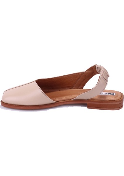 DZA07-60216233 Bej Günlük Ortopedik Deri Spor Kadın Sandalet modelleri