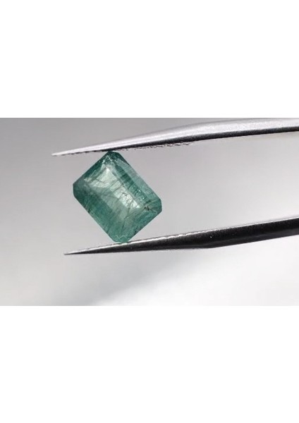 1.95 ct 7.8x6.1 mm Octagon Natural Emerald , Zambia