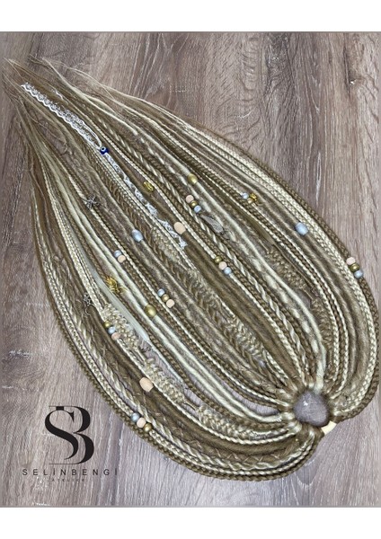 Afrika Örgü Toka 35 Li - Açık Küllü Kumral & Platin