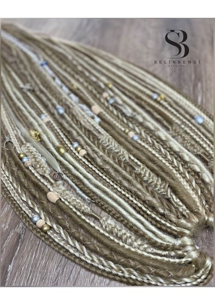 Afrika Örgü Toka 35 Li - Açık Küllü Kumral & Platin fırsatları