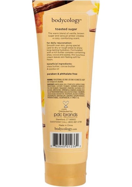 Toasted Sugar Karamel & Vanilya Aromalı Kadın Vücut Kremi 227g