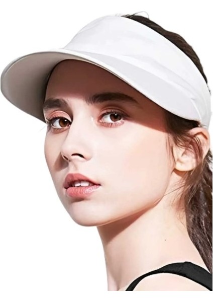 Kadın Uv Koruyucu Tenis Şapka Plaj Vizör Şapka fiyatları