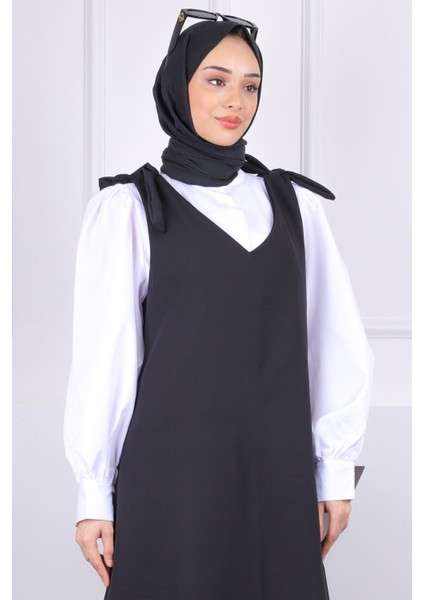 Siyah Omzu Bağlamalı Jile