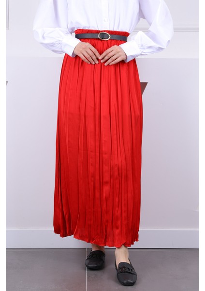 Kırmızı Beli Lastikli Kıraş Etek fiyatları