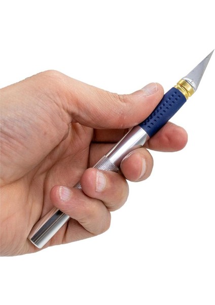 SX-06D Neşter Tip Maket Bıçağı 9 mm (2 Yedekli)
