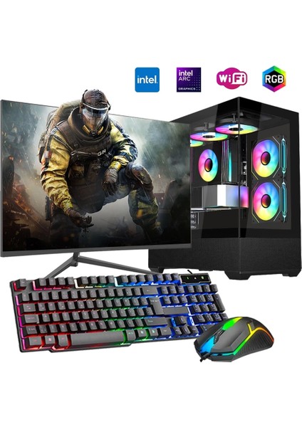I5 14400F 16GB Ddr4 1tb M2 12GB Arc B580 27" 165Hz Monitörlü Oyun Bilgisayarı
