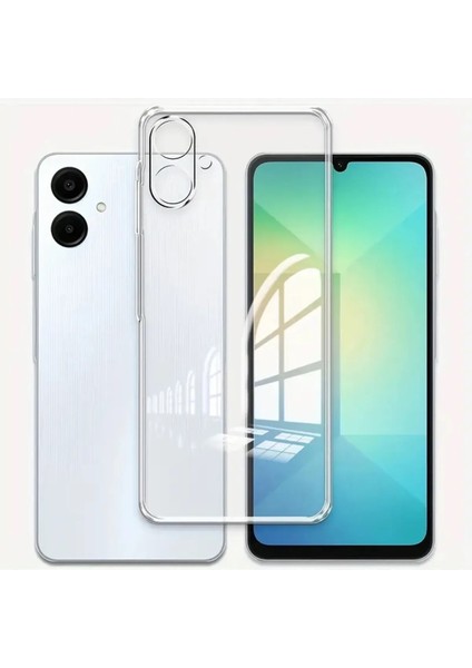 Samsung Galaxy A06 Uyumlu Şeffaf Silikon Kılıf