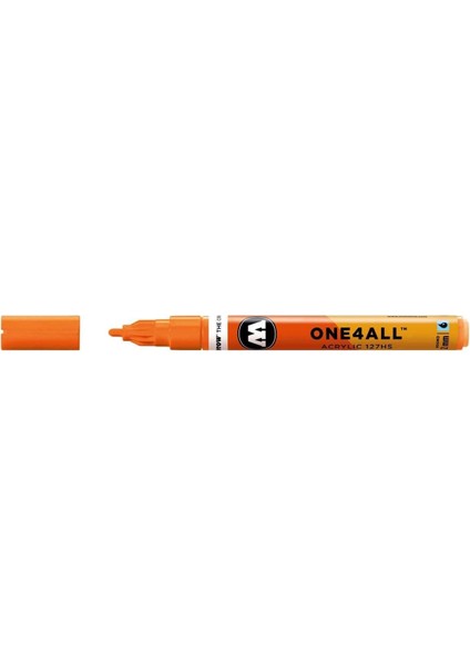 127hs One4all Akrilik Marker Kalem 2 Mm Neon Fluorescent Orange 218