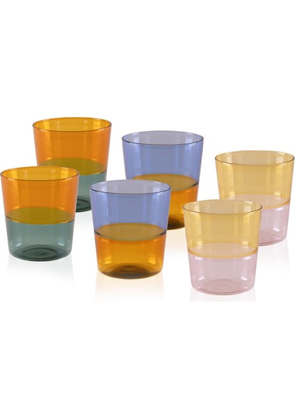 Rainbow Su Bardağı 6 Parça 320 ml