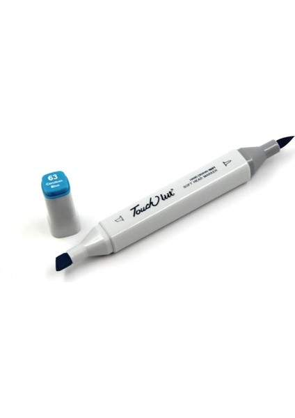 Touchliit Çift Taraflı Marker Kalem Carulean Blue B63