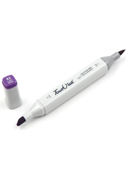 Touchliit Çift Taraflı Marker Kalem Light Violet P82