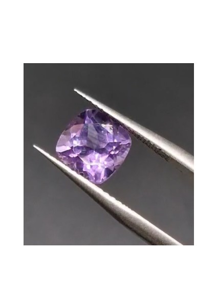 2.45 ct 8X8 mm Cushion Natural Amethyst
