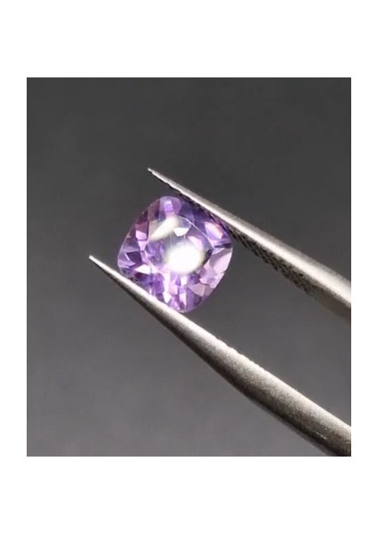 1.32 ct 7X7 mm Cushion Natural Amethyst