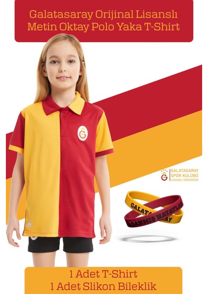 Orijinal Lisanslı Match Day Polo Çocuk T-Shirt + Bileklik Set Hediyelik Ahşap Kutulu fiyatları