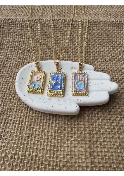 3'lü Set Gold Kolye