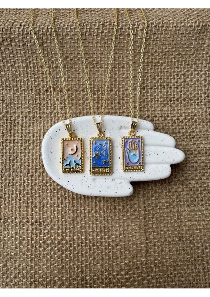 3'lü Set Gold Kolye