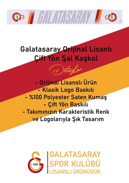 Lisanslı Şal Kaşkol
