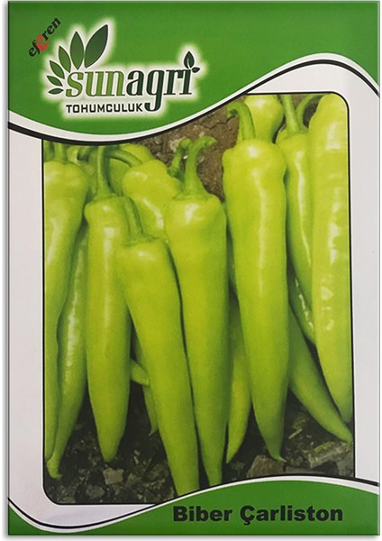 Sunagri Çarliston Biber Tohumu - Tatlı Lif ve Çekirdeği Az Sofralık ve Kızartmalık