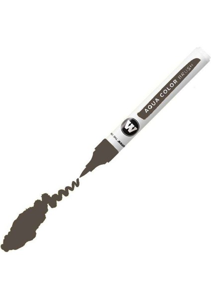 Aqua Color Brush Fırça Uçlu Kalem 035 Warm Grey