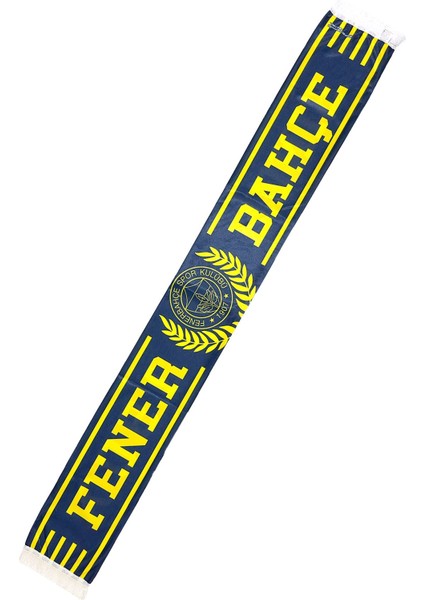 Orijinal Lisanslı Since 1907 Fenerbahçe Şal Atkı Kanarya Baskılı Ahşap Kutulu