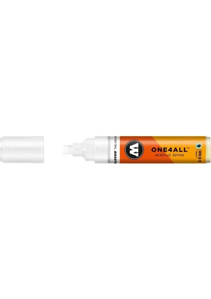 327hs One4all Yan Kesik Uç Akrilik Marker Kalem 4-8 Mm Signal White 160