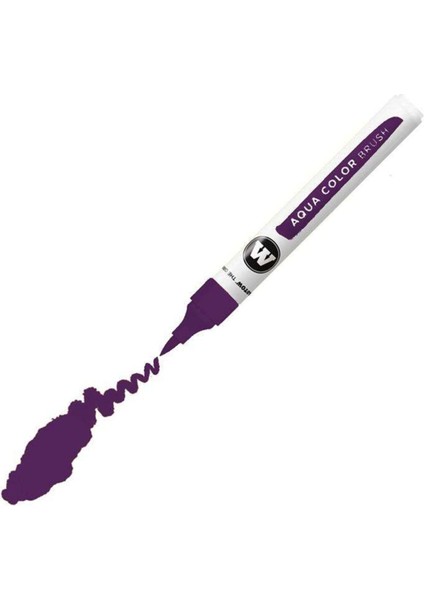 Aqua Color Brush Fırça Uçlu Kalem 048 Violet