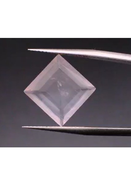 5.87 ct 11.9X11.8 mm Octagon Natural Rose Quartz