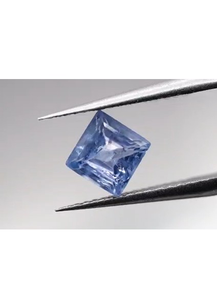 1.32 ct 6x5.8 mm Octagon Natural Violet Blue Tanzanite , Tanzania