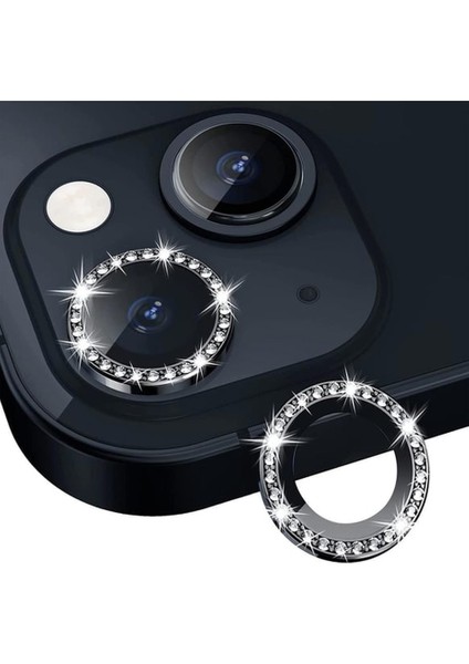 Iphone 14 / 14 Plus Uyumlu Parlak Taşlı Kamera Lens Koruyucu fiyatları