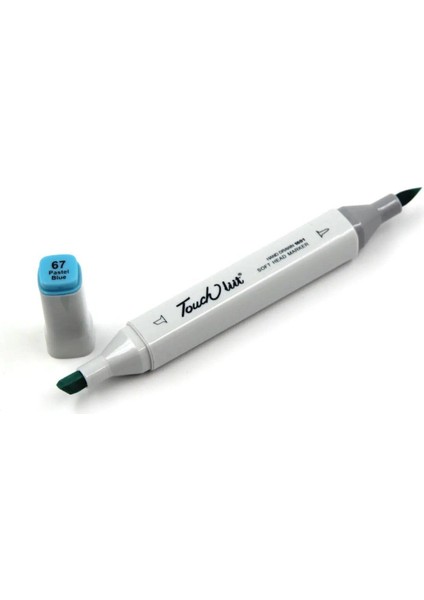 Touchliit Çift Taraflı Marker Kalem Pastel Blue B67