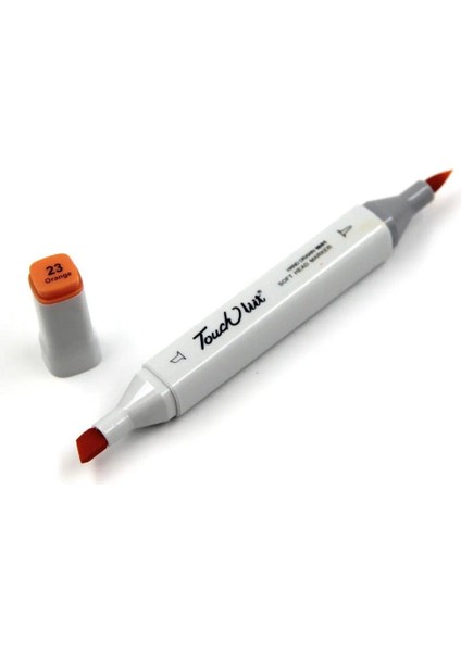 Touchliit Çift Taraflı Marker Kalem Orange YR23