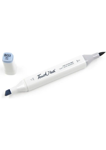 Touchliit Çift Taraflı Marker Kalem Blue Grey 3 Bg3 fiyatları
