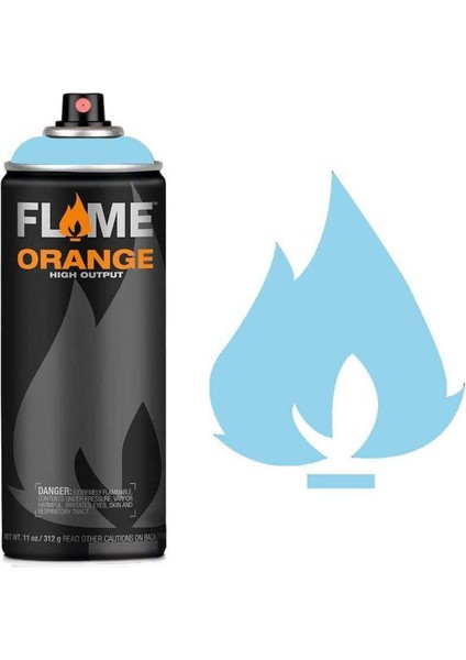 Orange Sprey Boya 400 ml Aqua Pastel 614