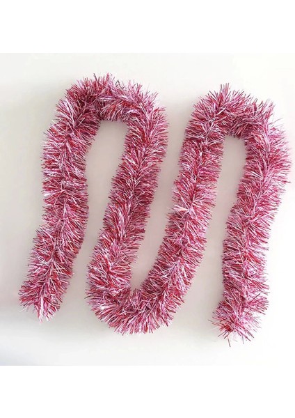 Parti Için Sim Süs 2 Metre Uzunluk 8 cm Genişlik Pembe Renk Ithal